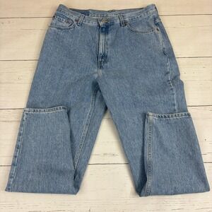 Levis 512 Slim Fit Tapered Jeans Vintage Womens 16 MIS S 35X30 High Rise